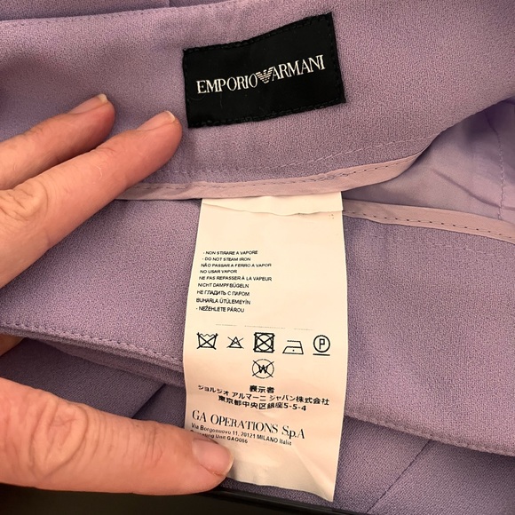 90’s style Emporio Armani Two-Piece Pantsuit - Picture 6 of 9